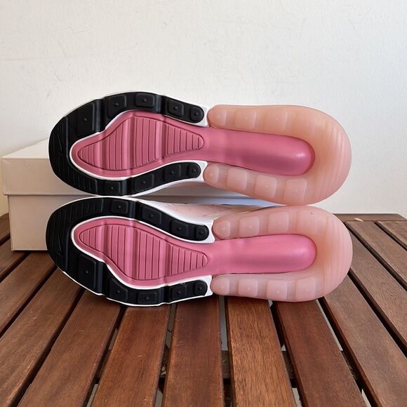 Nike Air Max 270 Light Soft Pink Women Size 6(AH6789-604) - Picture 9 of 13